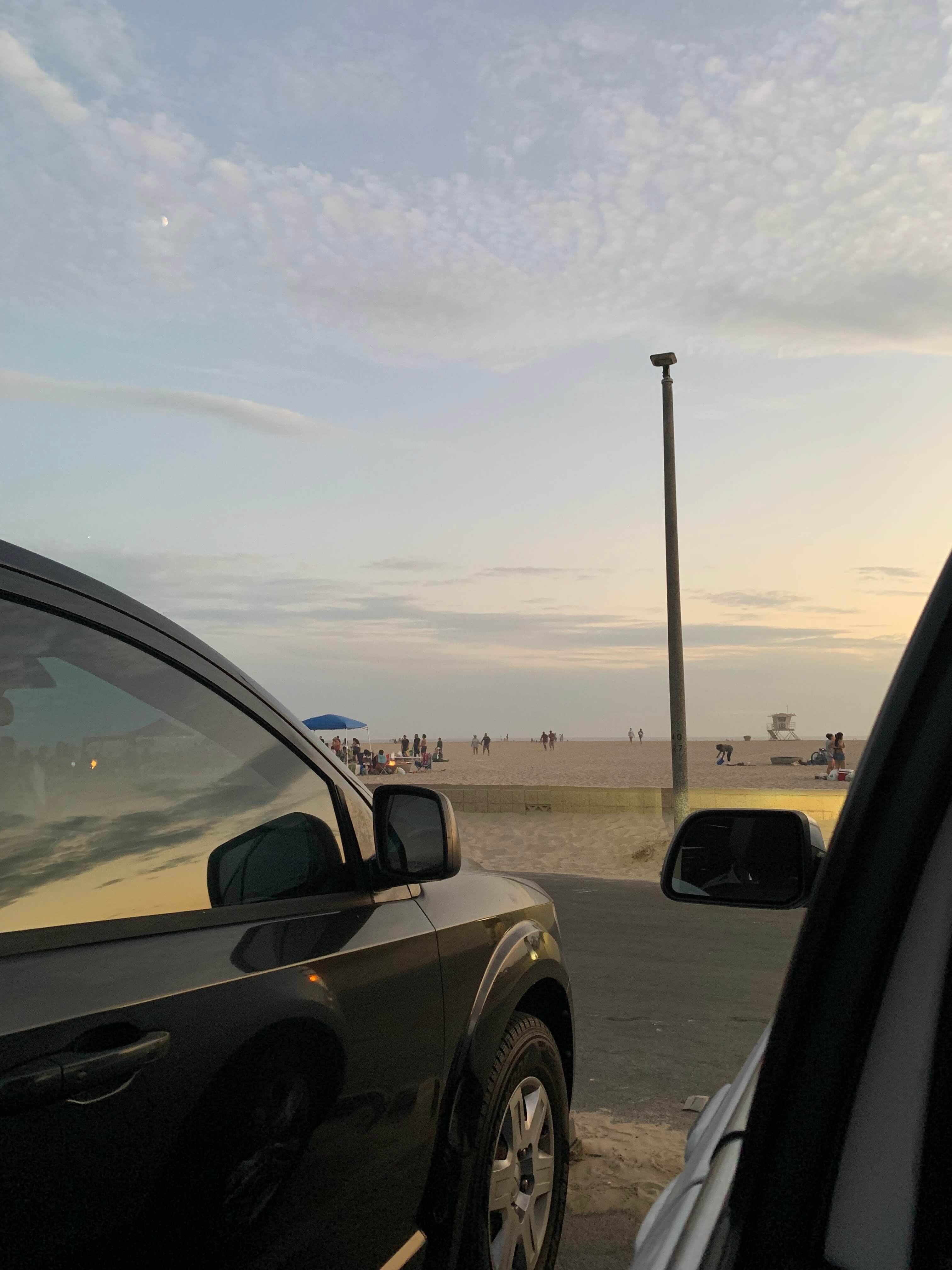 Car, Beach